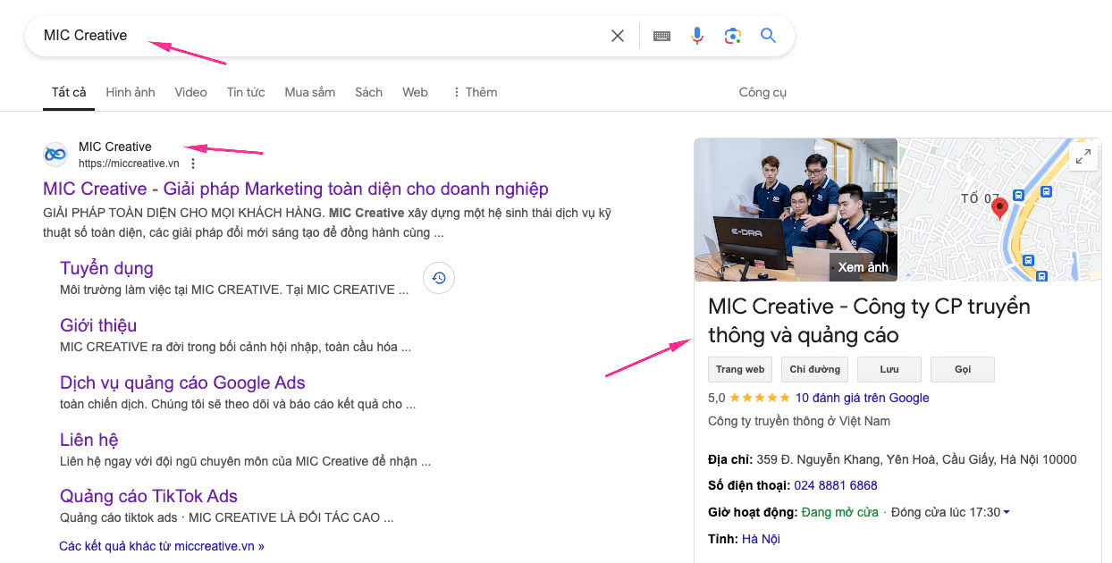 website-hien-thi-tren-google
